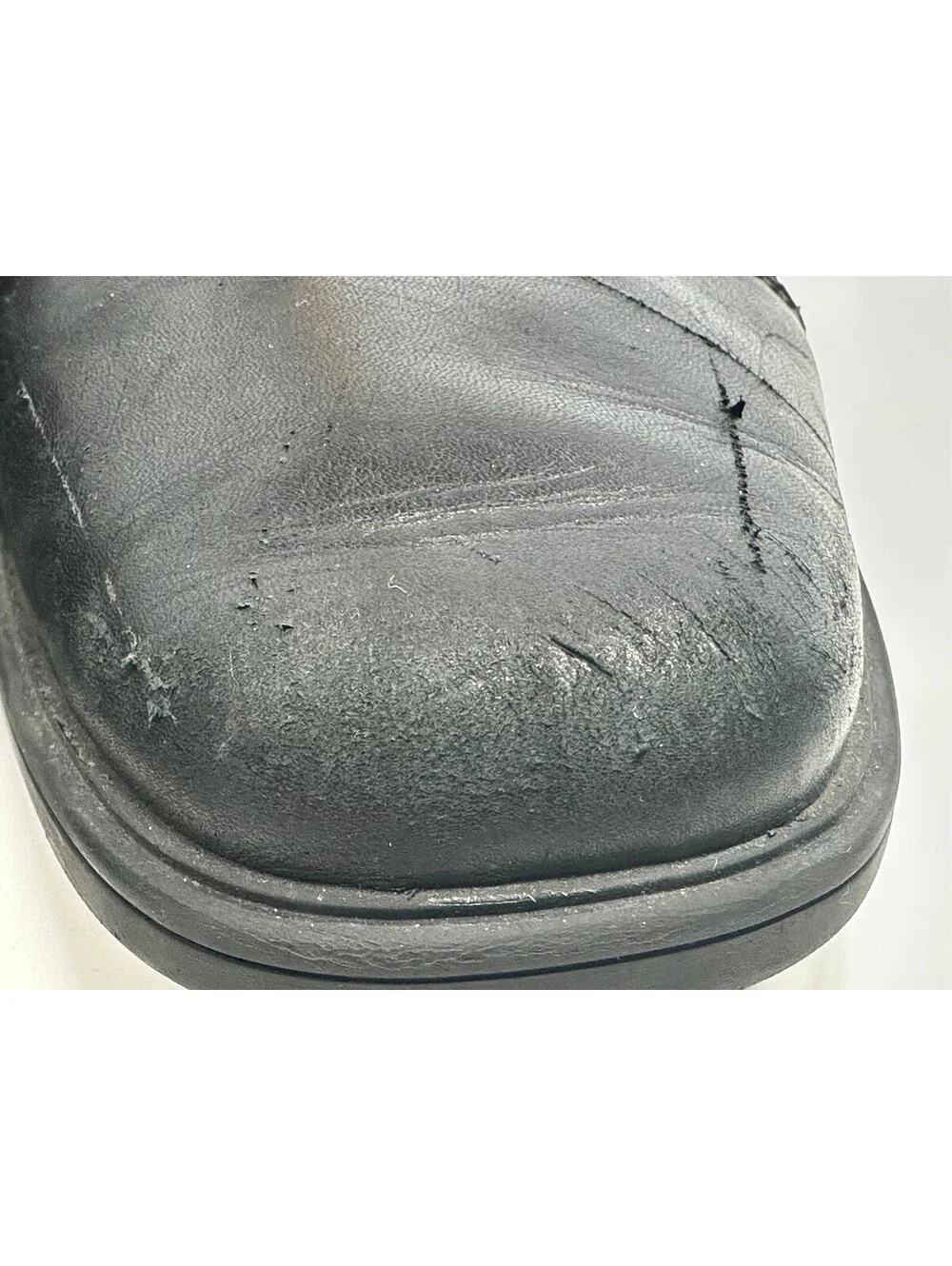 Clarks Collection Tilden Mens Black Leather Cap Toe LaceUp Oxfords 10.5 M